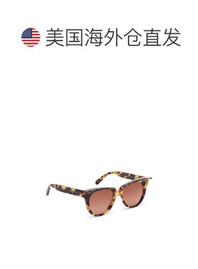 philipp plein太阳镜声明 - 金色/棕色/普通/无 glv 【美国奥莱】