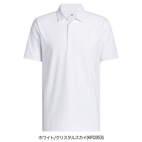 日本直邮阿迪达斯树叶图案短袖衬衫 RG557 男士高尔夫球服 - 图2