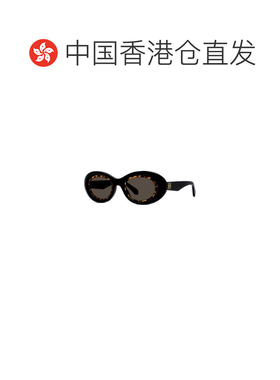 香港直邮LOEWE 罗意威 女士 Anagram 椭圆框醋纤太阳眼镜