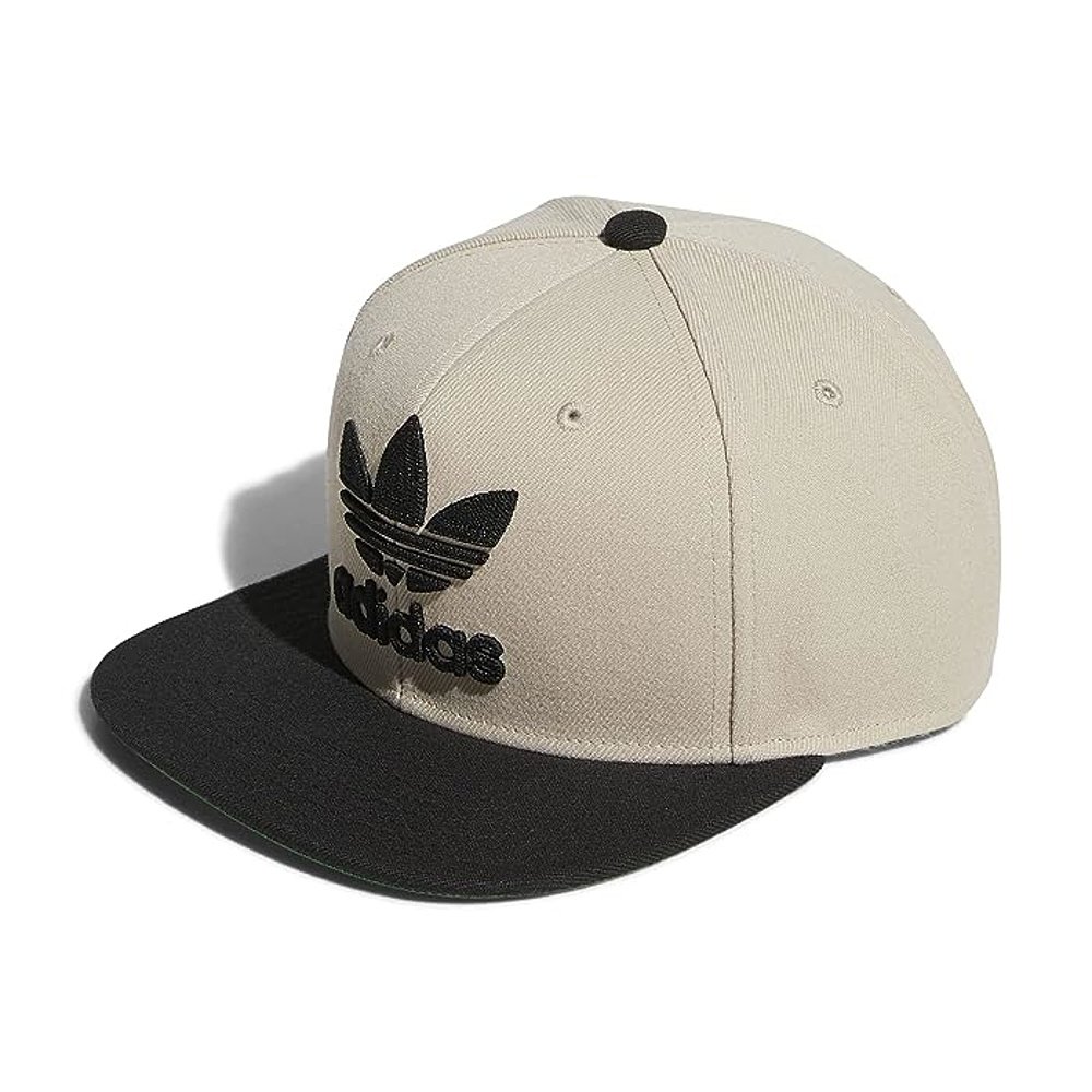 香港直邮潮奢 adidas阿迪达斯男士 Trefoil Flatbrim Snapback-图2