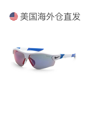 自营Nike Men's 72 mm White Sunglasses - white 美国奥莱直发