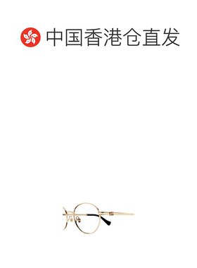 香港直邮GUCCI 女士眼镜 GG1608OK003 SS2024 黑色 圆框平光镜