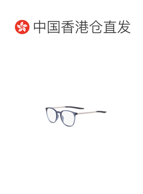 香港直邮NIKE 男士眼镜 7280422 AW2025 蓝色 圆框平光镜