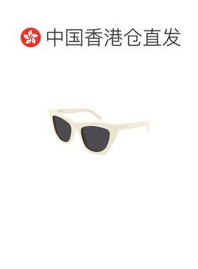 香港直邮SAINT LAURENT 女士眼镜 KATESL214035C AW2025 米白色