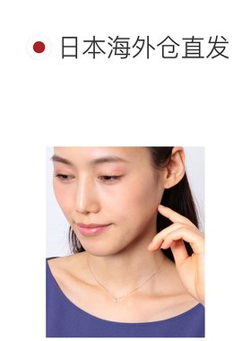 1h可退 日本直邮agete 阿卡朵 agete 女士K10钻石项链 精致典雅设