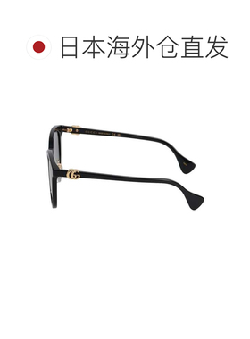 日本直邮太阳镜 男女通用 亚洲版 UV防护 黑色 GG1073SK-002