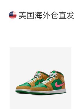 自营Nike Air Jordan 1 Mid SE DX4332-700 Sneakers Men's Chutn