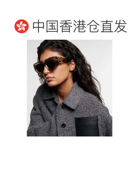 香港直邮LOEWE 罗意威 女士 Anagram 猫眼太阳眼镜配饰