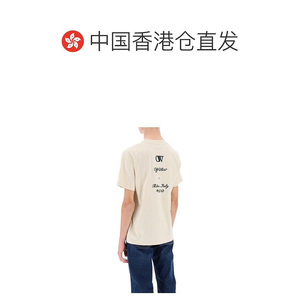 香港直邮OFF-WHITE 男士T恤 OMAA027S24JER0050310A - 图1