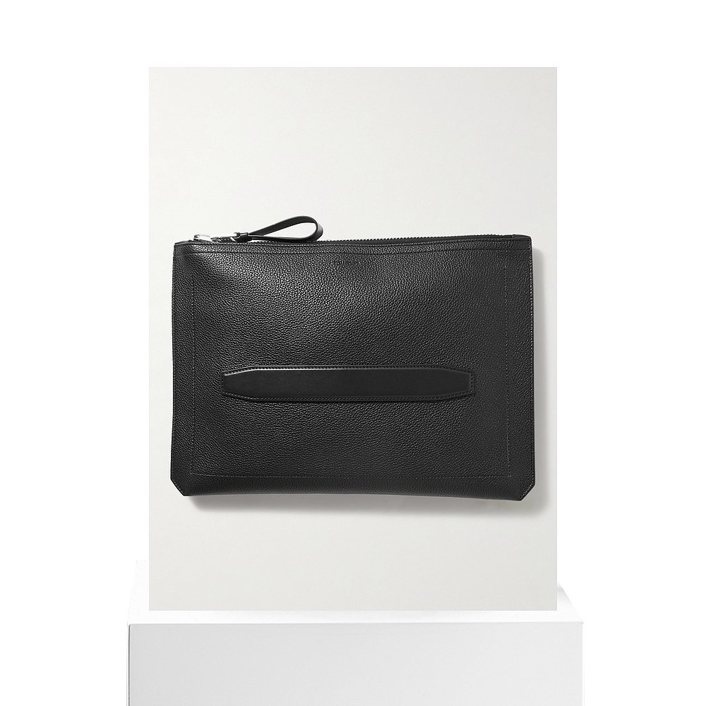 香港直邮潮奢 Tom Ford 男士Buckley Pebble-Grain Leather Docum - 图3