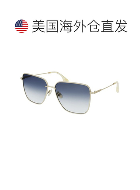 自营Victoria Beckham Metal Women's Sunglasses - gold 美国奥