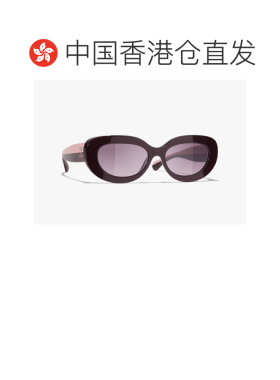 1h可退 香港直邮CHANEL 女士眼镜 CH5562B1461S1 CO 花色 椭圆形