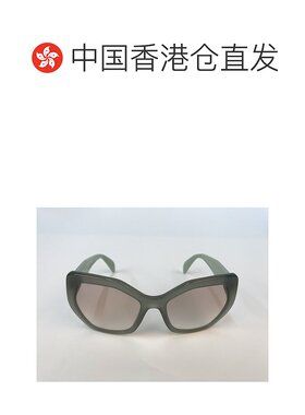 香港直邮PRADA 女士眼镜 0PR16SSUEI4P2 AW2021 灰色 多边形框太