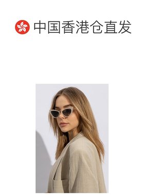 香港直邮VALENTINO 女士太阳镜 VLS102D50 SS2024 灰色 徽标太阳