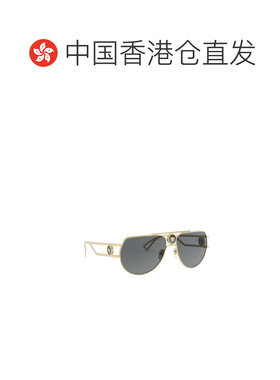 1h可退 香港直邮VERSACE 男士太阳镜 VE2225100287 CO 金色 Versa