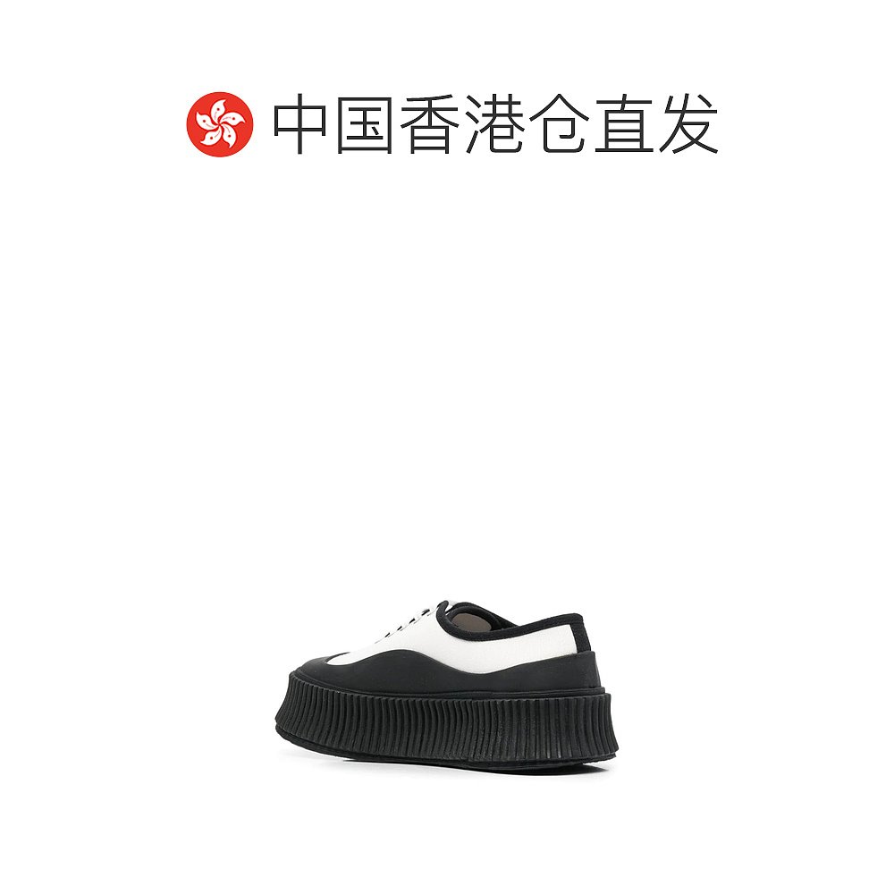 香港直邮潮奢 Jil Sander 吉尔 桑达 女士厚底系带休闲运动鞋 - 图1