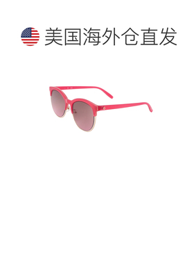 自营Guess Women's 53 mm Pink Sunglasses - shiny fuchsia 美国