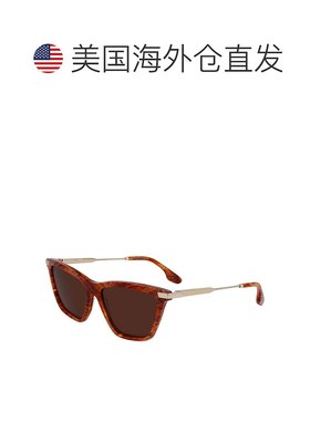 自营Victoria Beckham Acetate Women's Sunglasses - brown 美国