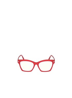 1h可退 TOM FORD 女士眼镜 FT5965B075 CO 白色 徽标平光镜新款