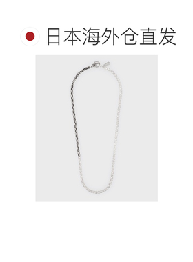 日本直邮Paul Smith 男士 双色调不锈钢项链T字扣【付后1h可退】