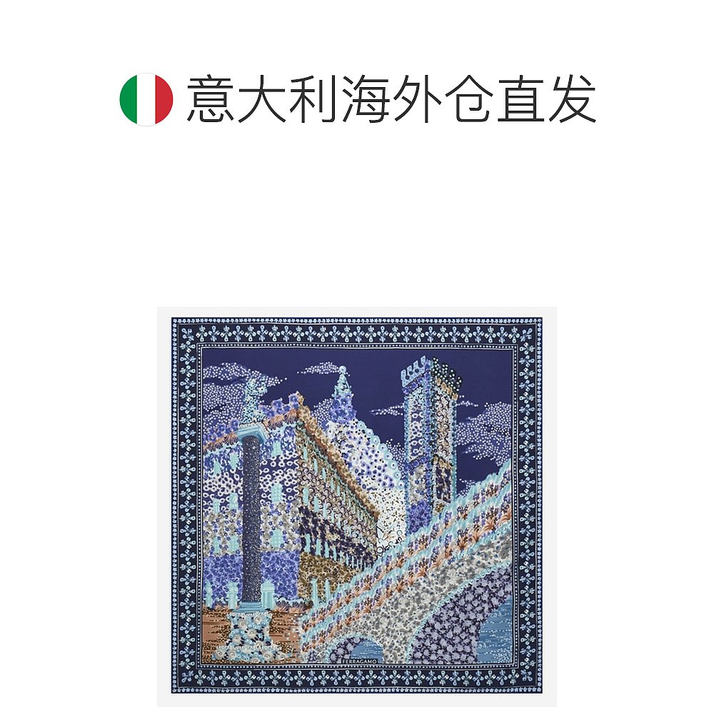 欧洲直邮ferragamo 女士 围巾披肩 - 图1