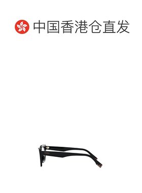 香港直邮FENDI 女士眼镜 FE50067I001 SS2024 黑色 徽标平光镜