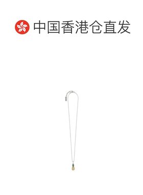 1h可退 香港直邮Saint Laurent 珐琅和金属菠萝项链 859882Y1521