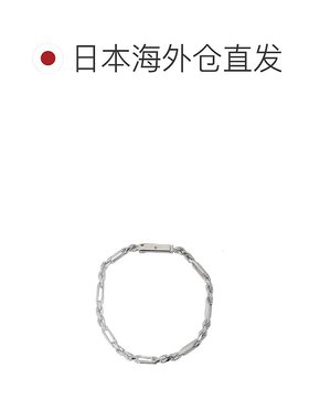 日本直邮Garden of Eden 男士 粗绳纹长短链 编织手链 ED26SS047