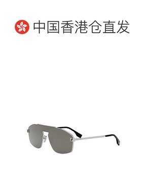 1h可退 香港直邮潮奢 Fendi 芬迪 男士 FE40129U 16C 天蓝色太阳