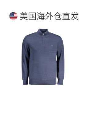 自营Timberland Cotton Men Men's Sweater - blue 美国奥莱直发