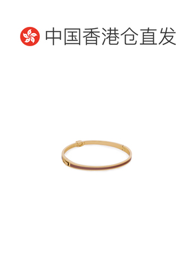 香港直邮COACH 女士手链手镯 37541322200 SS2026 金色 搭扣手镯