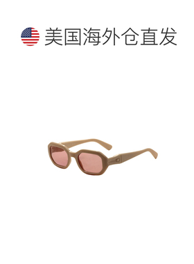 自营Longchamp Women's 52mm White Sunglasses - white 美国奥莱