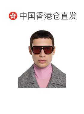 香港直邮GUCCI 男士眼镜 851735J07402323  AW2025古驰绿色配饰