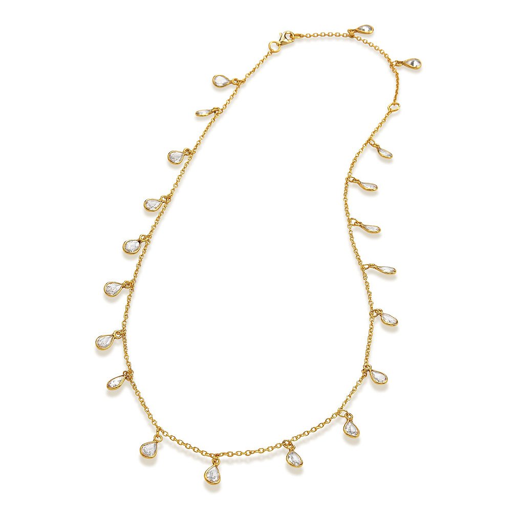 savvy cie jewelsSterling Tear Drop Neck - yellow 【美国奥莱 - 图2