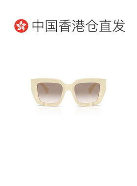 香港直邮MIU MIU 女士太阳镜 MUB05S21D90L CO 白色 全框太阳镜