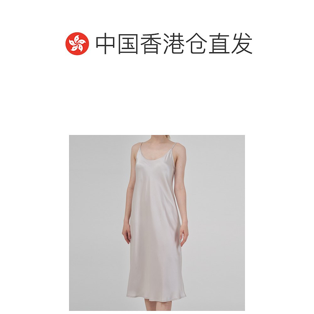 香港直邮La Perla女士SILK真丝中长款睡裙可外穿0046930CL-图1