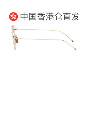 1h可退 香港直邮Thom Browne 汤姆 布朗 男士 金色 Titanium Squa