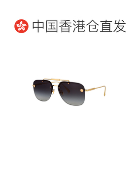 香港直邮VERSACE 女士太阳镜 0VE2296100284 SS2026 金色 0VE2296
