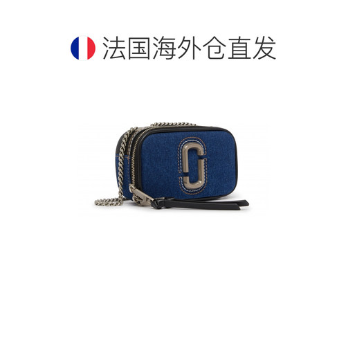 自营欧洲直邮Marc Jacobs/玛亚科布 Snapshot 牛仔布相机包斜挎包 - 图1