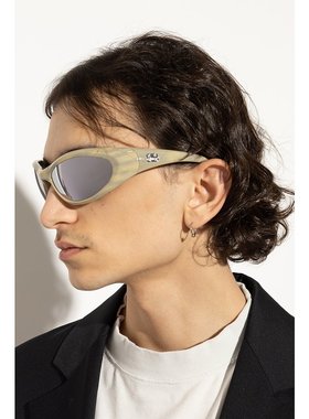 BALENCIAGA 男士眼镜 812604T00079282 SS2025 白色