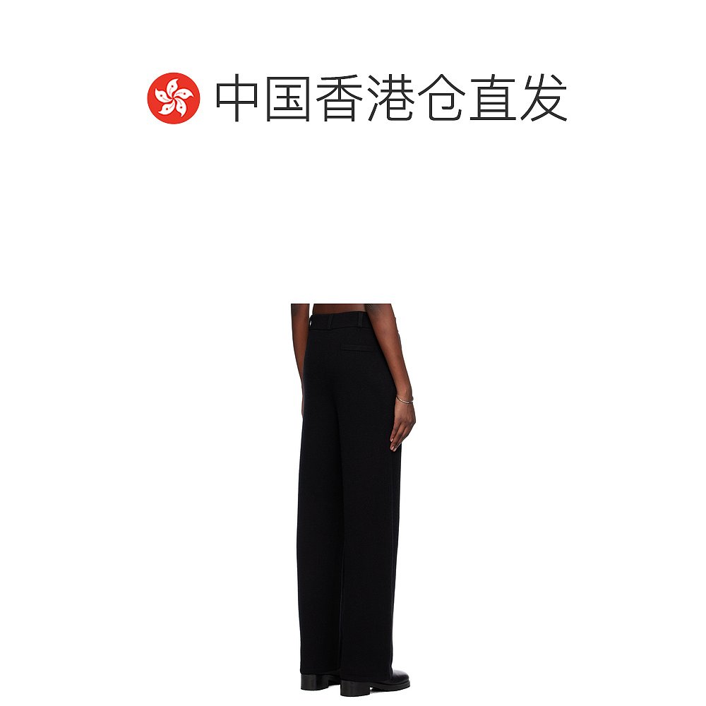 香港直邮潮奢 Guest in Residence 女士 黑色 Tailored 长裤 W102 - 图1