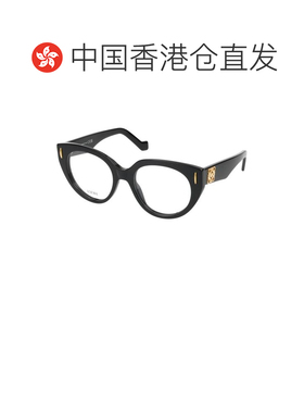 香港直邮LOEWE 男士眼镜 LW50081I001 CO 黑色 徽标平光镜