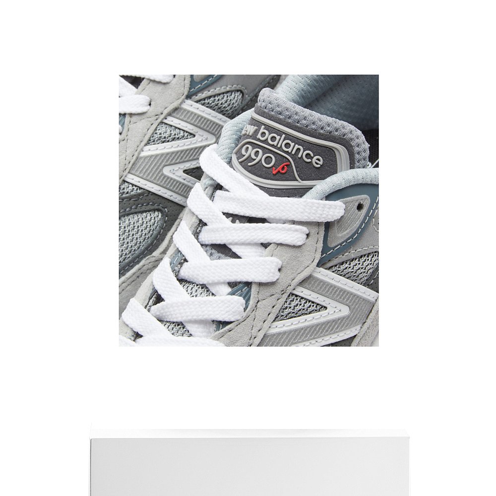 香港直邮潮奢 New Balance男士徽标运动鞋 GC990GL6-图3