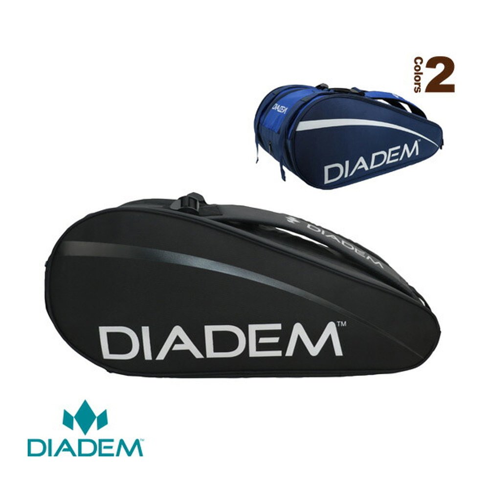 日本直邮 Diadem 网球包 球拍包/Tour V3 12PK/可容纳 12 个球拍 - 图2