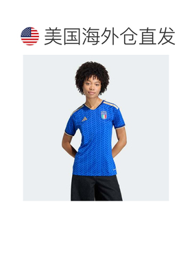 自营Women's adidas Italy 26 Home Jersey - bold blue 美国奥莱