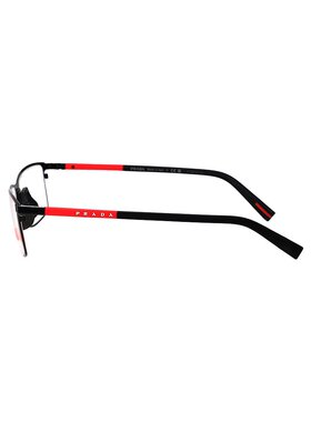 PRADA 男士眼镜 0PS53QV1BO1O1 SS2025 黑色 0PS 53QV