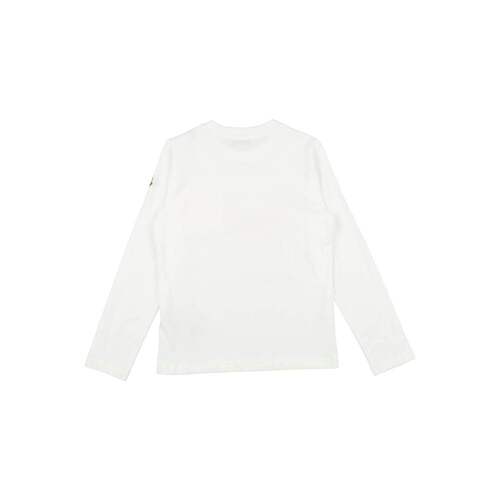 1h可退 香港直邮Moncler 盟可睐 男童 T恤童装 white白色 舒适时 - 图0