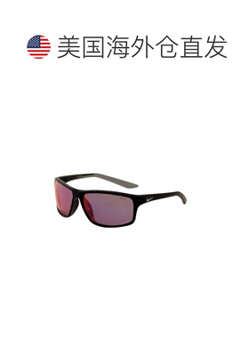 自营Nike Unisex 64 mm Black Sunglasses - matte black 美国奥