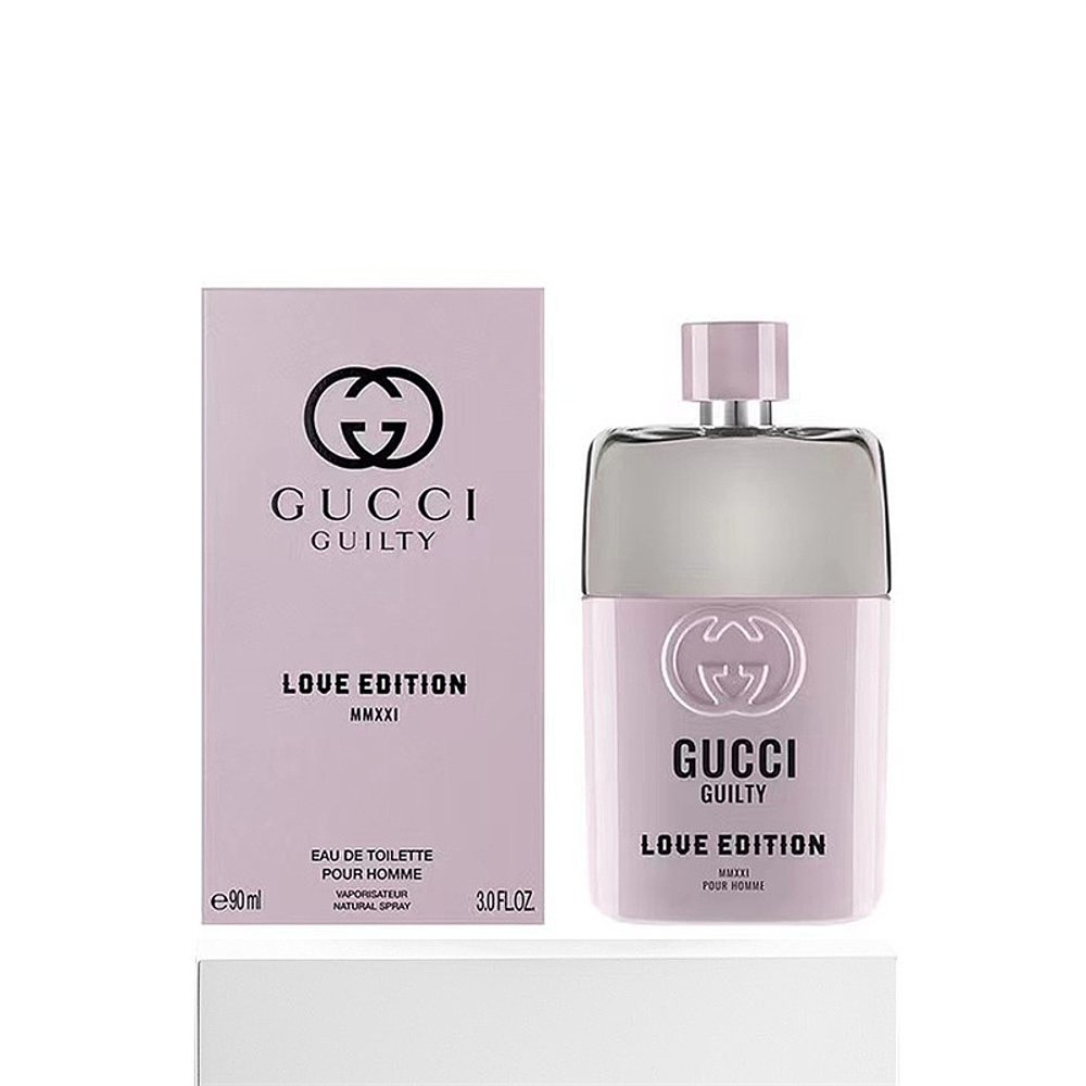 美国直邮M古驰罪爱男士情人节版香水90ml Gucci Guilty Love Edi-图3