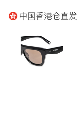 香港直邮JACQUEMUS 男士眼镜 JAC58C1SUN AW2025 黑色 全框太阳镜